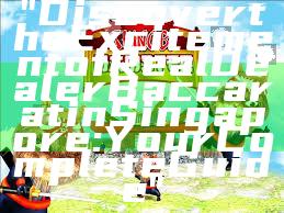 "Discover the Excitement of Real Dealer Baccarat in Singapore: Your Complete Guide"